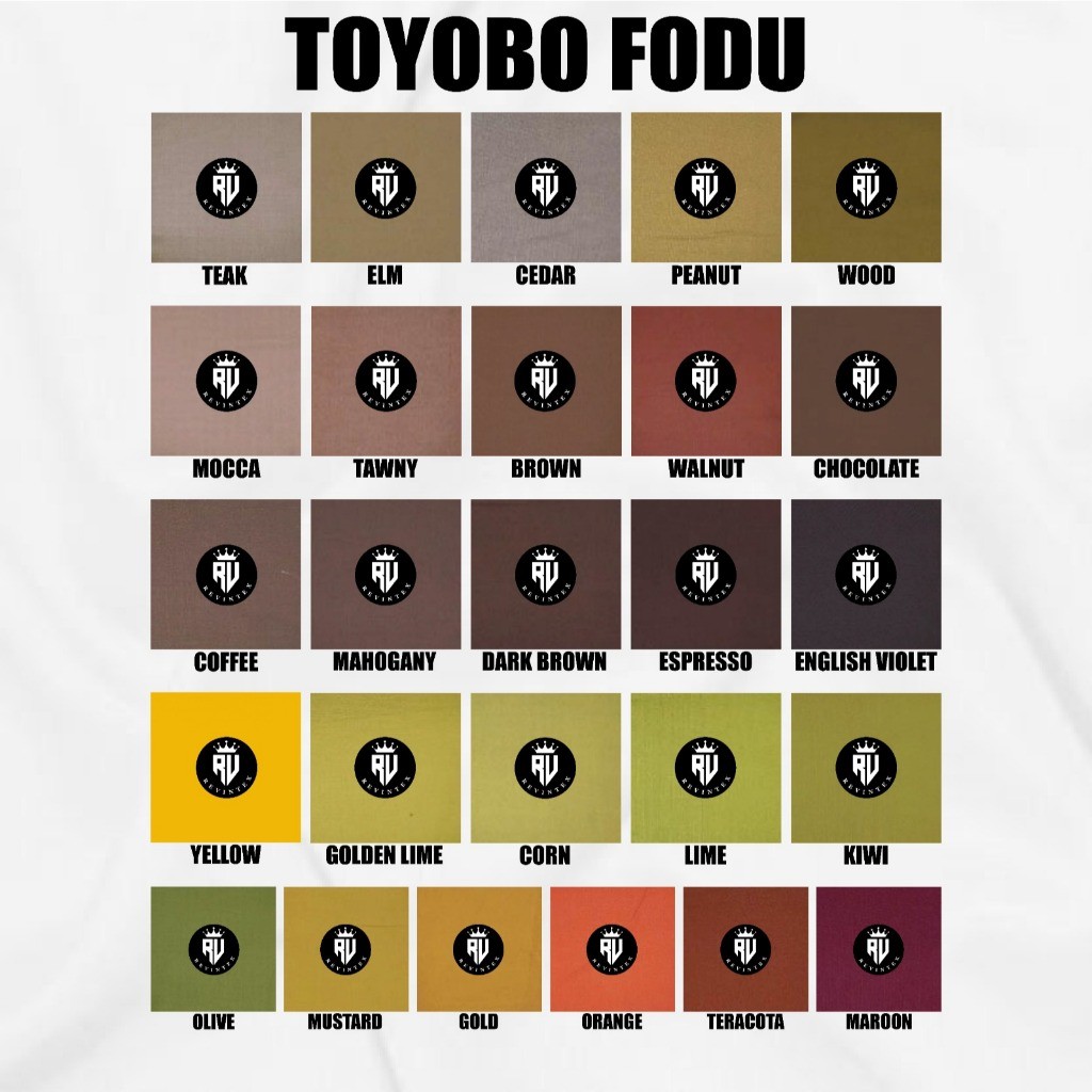 Kain Toyobo Fodu IMPORT PREMIUM Grade A - REVINTEX BANDUNG