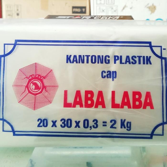 Plastik bening 2 kg 03 Laba Laba 20x30x03