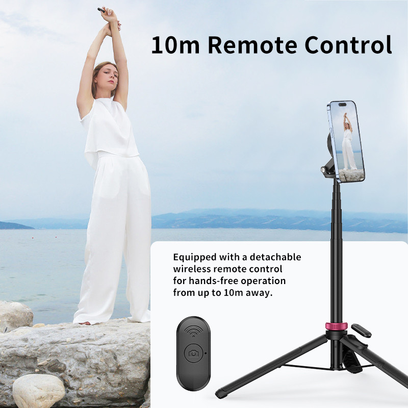 Ulanzi MT-84 Magnetic Tripod Portable Selfie for iPhone 15 14 13 Pro Pro Max for Live Streaming Vlog