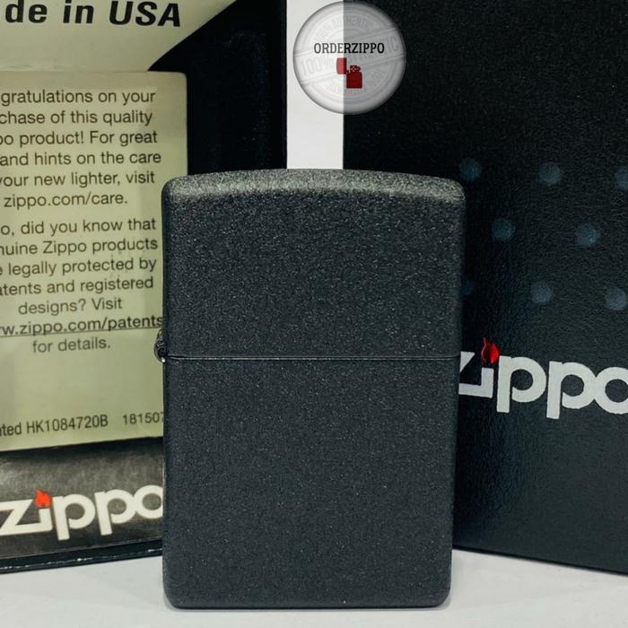 Zippo Original Black Crackle 236
