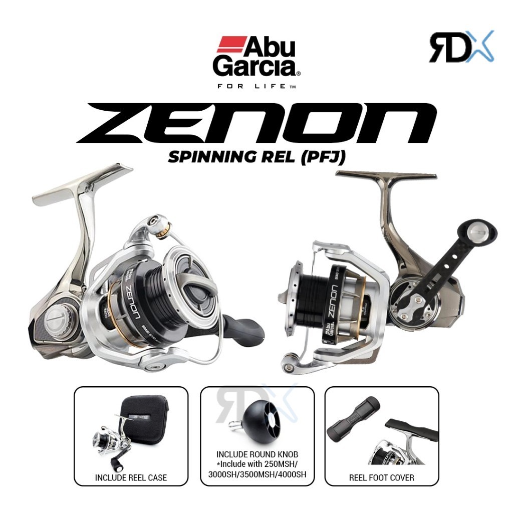 RDX Fishing Reel Pancing Spinning Abu Garcia ZENON Mancing Kolam Saltwater