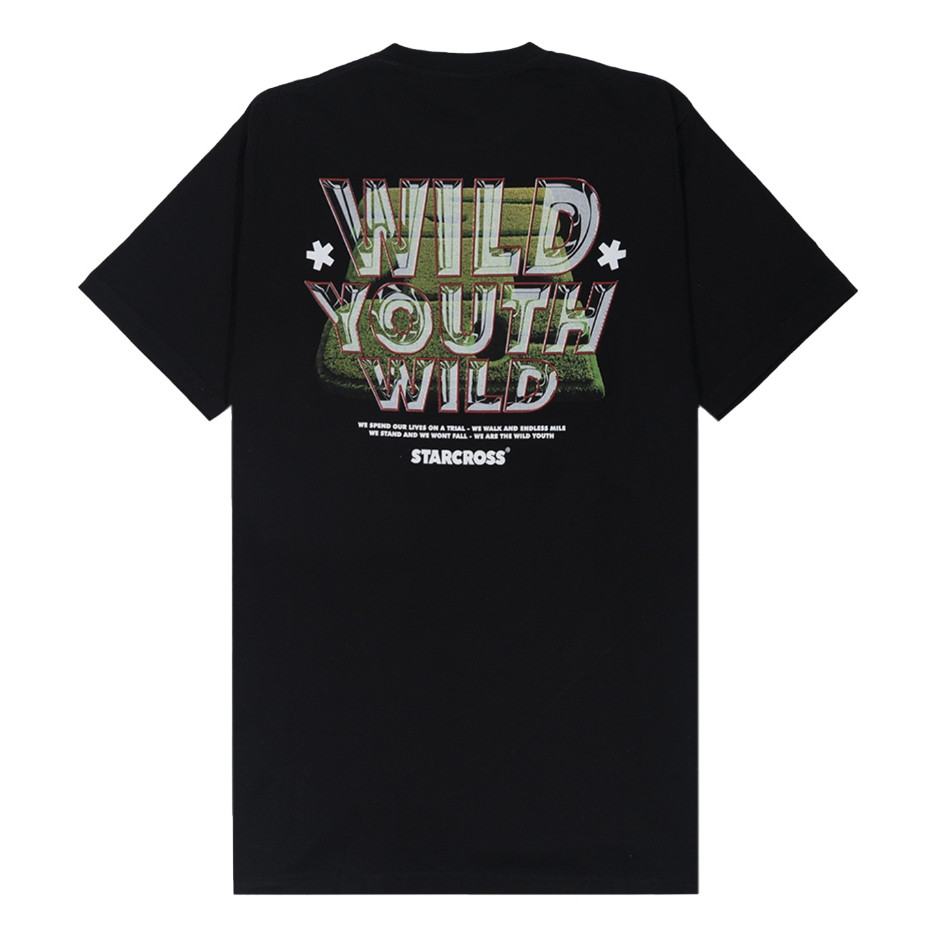 STARCROSS Kaos Pria -LABYRINT - Black Original