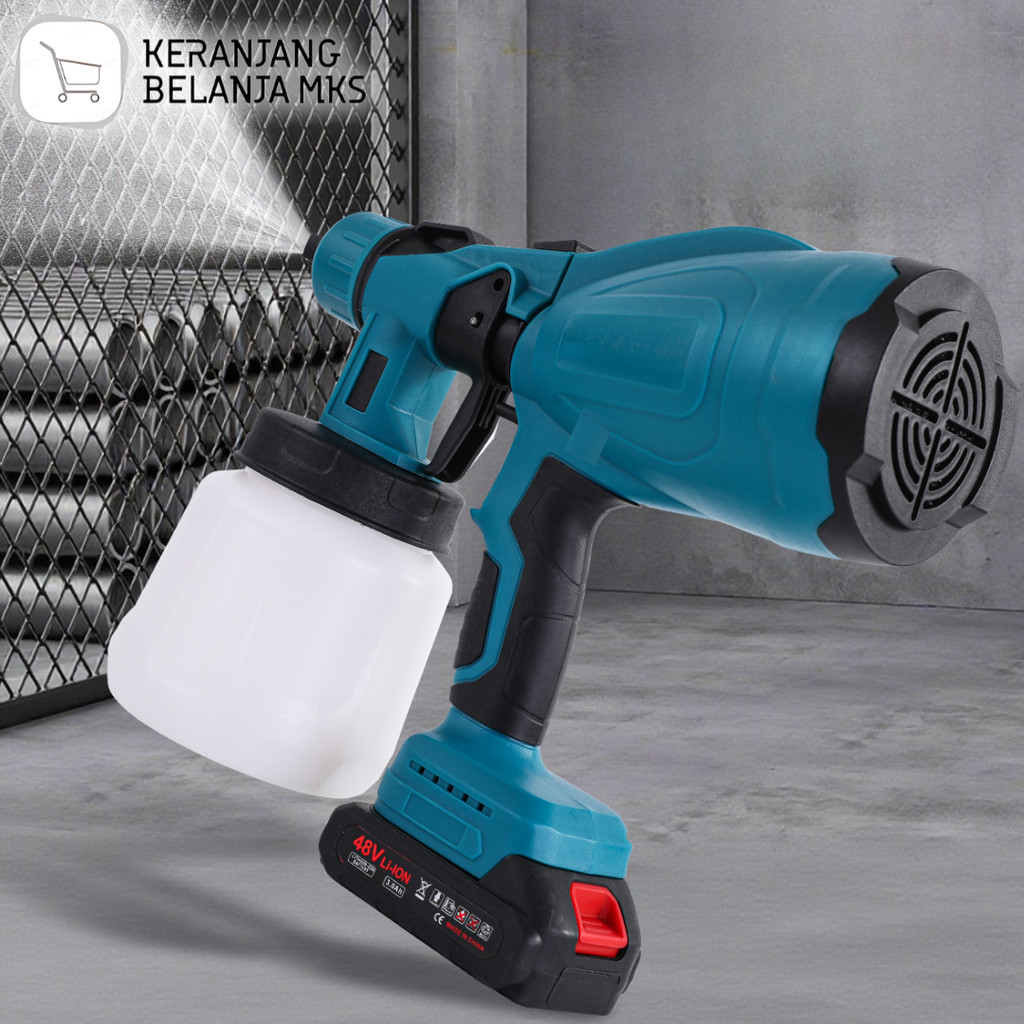 Wall Paint Spray Gun Semprot Cat Dinding Elektrik 800ml 200W