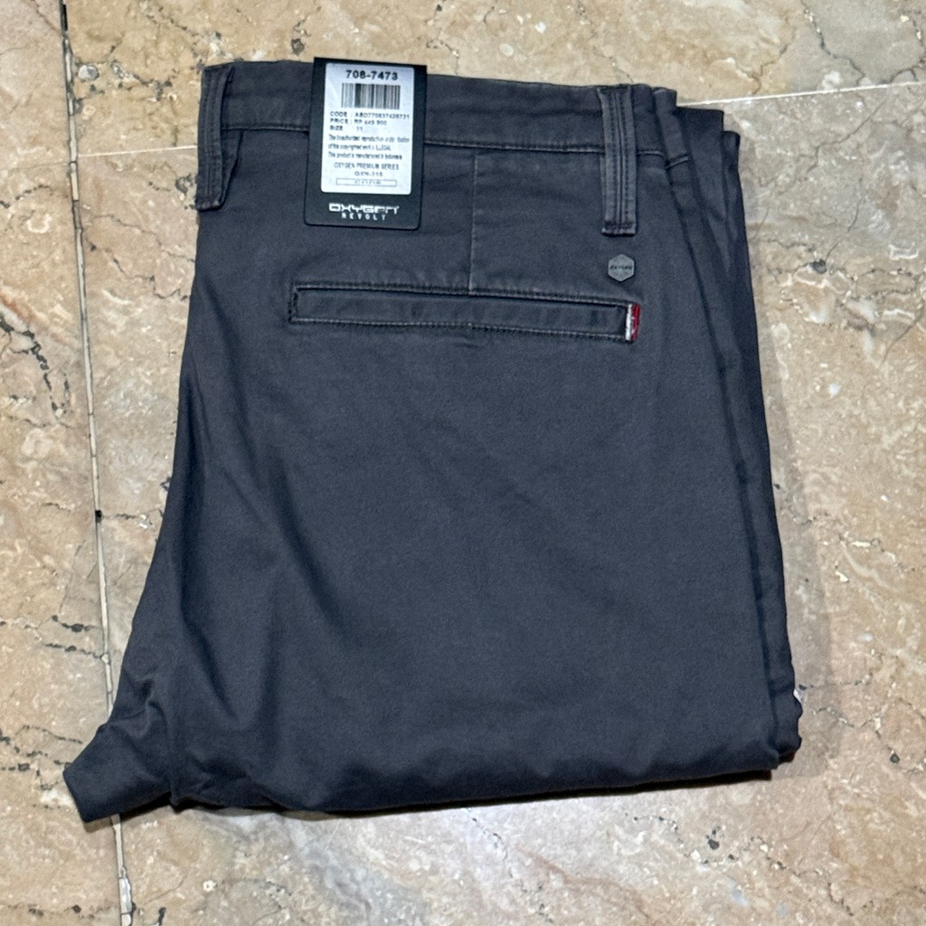 Celana Panjang Katun Pria Oxygen Denim Original 706 Slim Fit  706-7473
