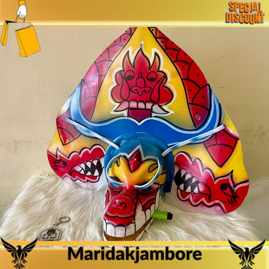 Anak-anak suka barong [TERBAIK] BARONGAN / CAPLOKAN MAINAN ANAK dari kayu dan spon terbaik MJ barong