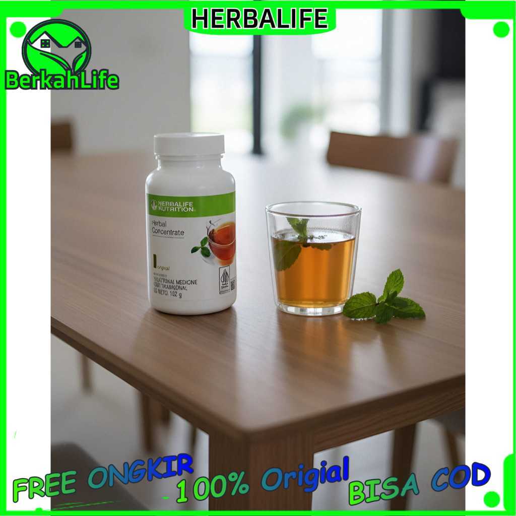 Herbalife Thermo Jentic Original Teh Concrete Teh Termo Pelangsing Paling Cepat Menurunkan Berat Bad