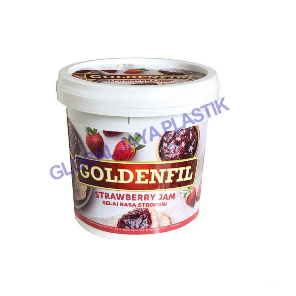 GLAZE GOLDENFIL STRAWBERRY 400 GR