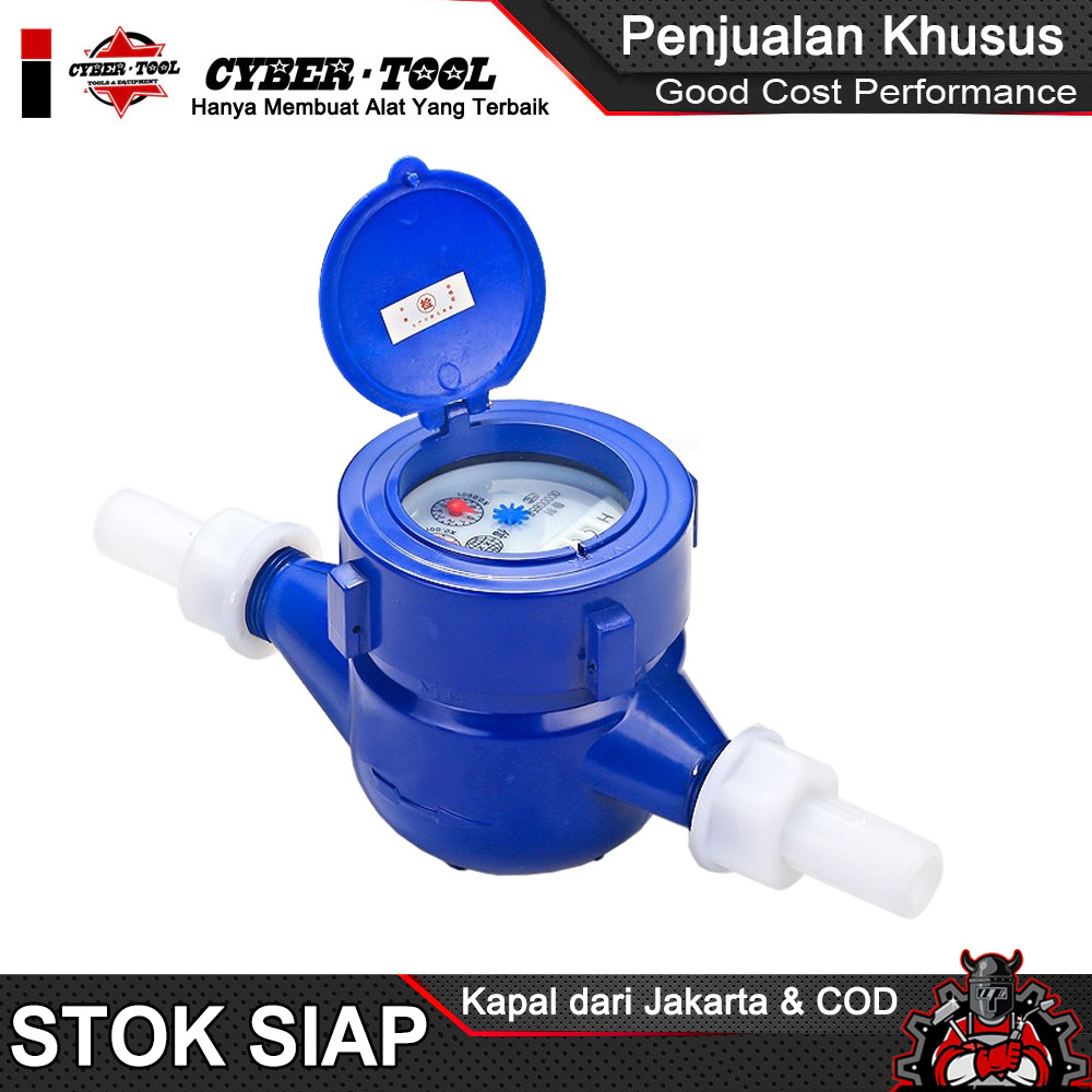 Meteran Air PVC 1/2” Meteran Air PDAM PAM / PVC Water Meter