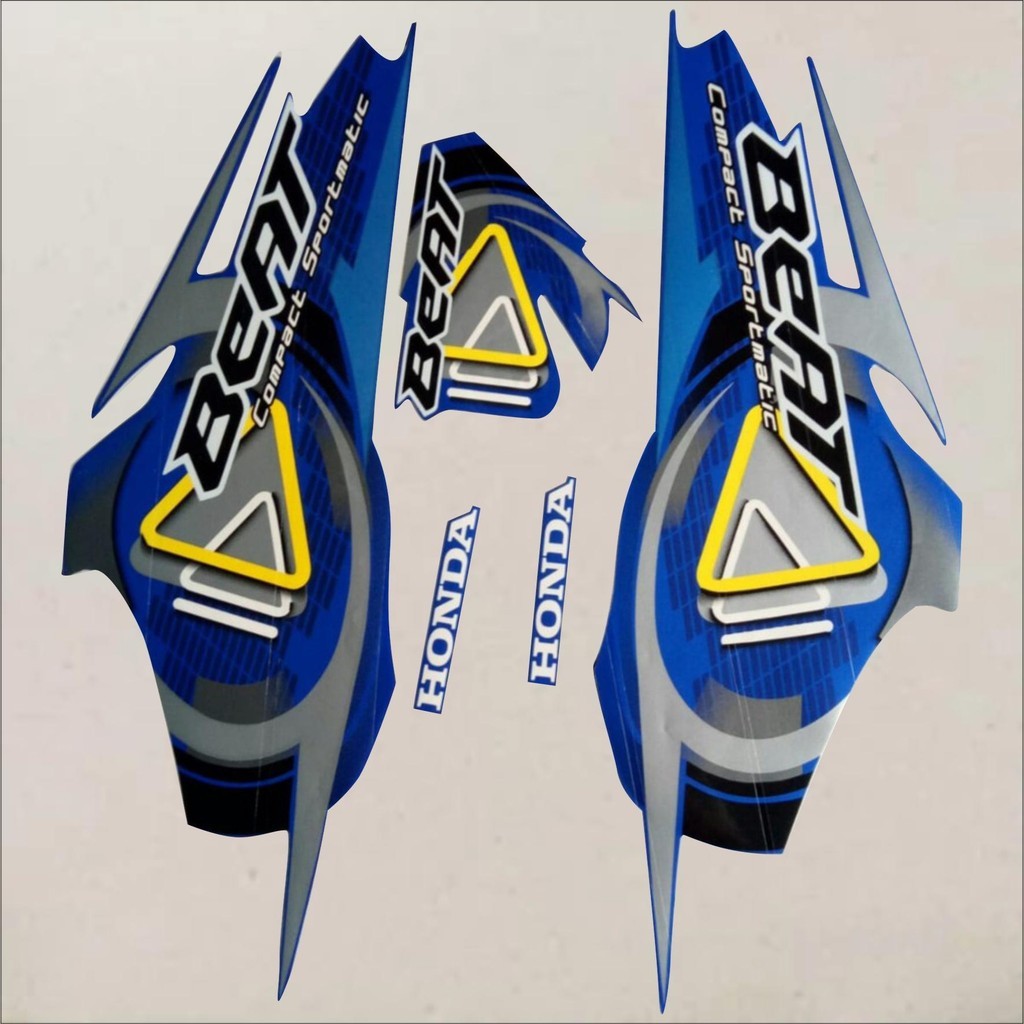 STIKER STRIPING  MOTOR HONDA BEAT KARBU 2009 LIS LES BODY BEAT KARBU 2009 TERMURAH&TERLARIS