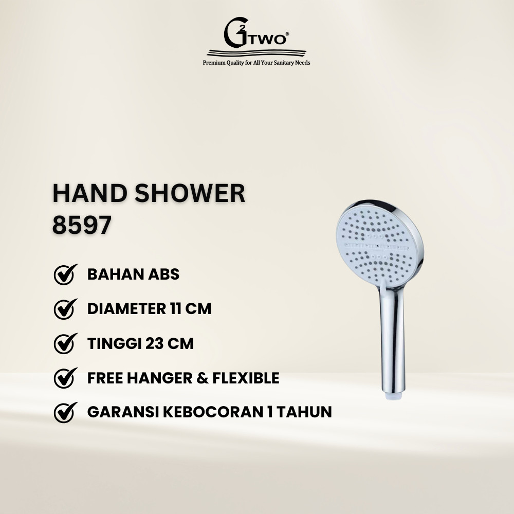 Hand Shower ABS GTWO (8597)