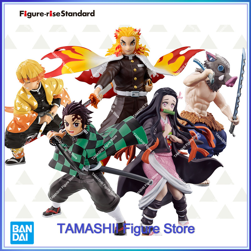 Original Bandai Figure-rise Standard Demon Slayer KamadoTanjirou Kamado Nezuko Rengoku Kyoujurou Act