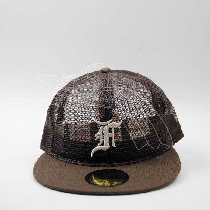Topi New Era FOG Mesh Brown - 7 5/8