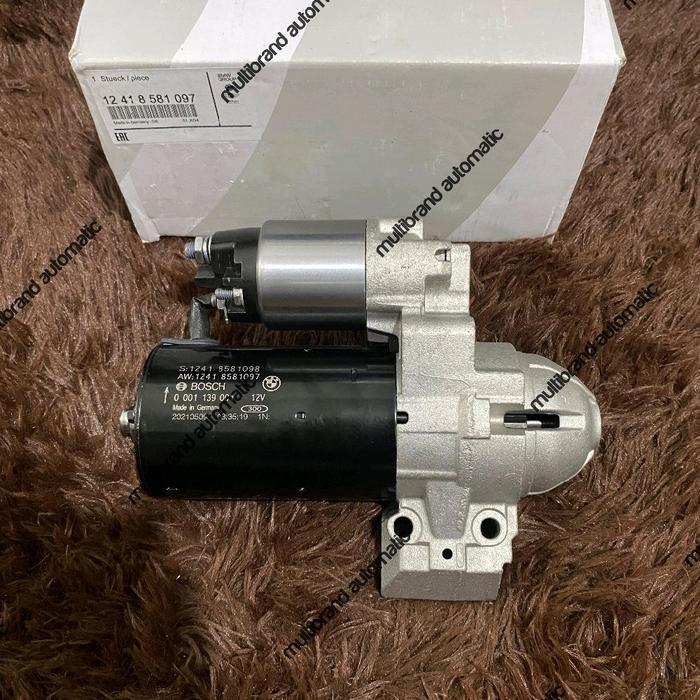 DINAMO STARTER BMW N47 DIESEL F30 F10 F25 MOTOR STARTER BMW ORIGINAL 12418581097