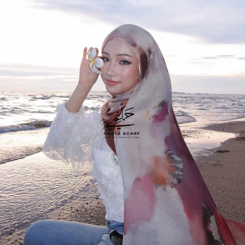 TERLARIS Pashmina Modal Cotton Print Series by HAGIA SCARF ID