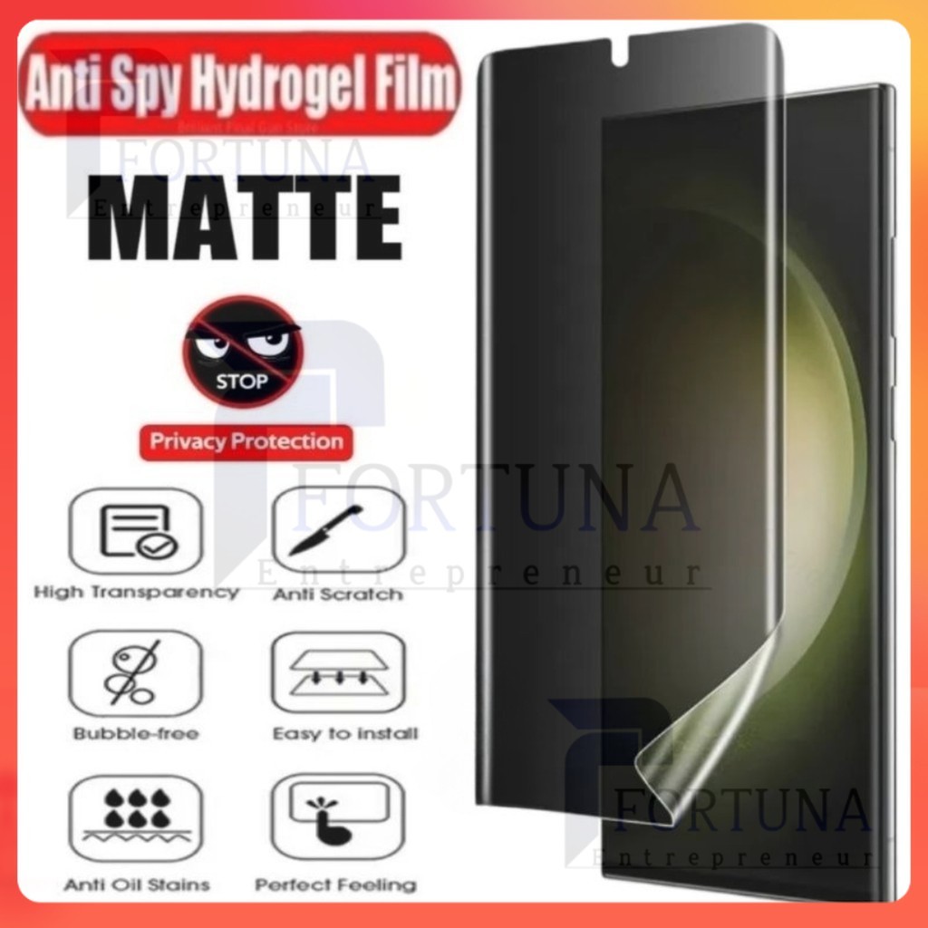 SALE Anti Gores Hydrogel Matte Spy Privasi Anti Intip For Oppo Find N2 Flip Oppo Find N3 Flip Oppo F