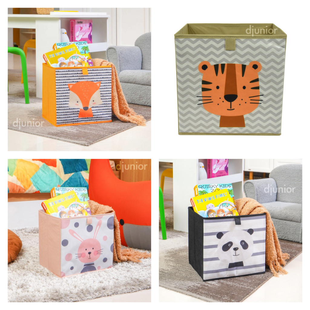 INFORMA KOTAK PENYIMPANAN LIPAT STORAGE BOX MAINAN / STORAGE BOX ANIMAL KARAKTER