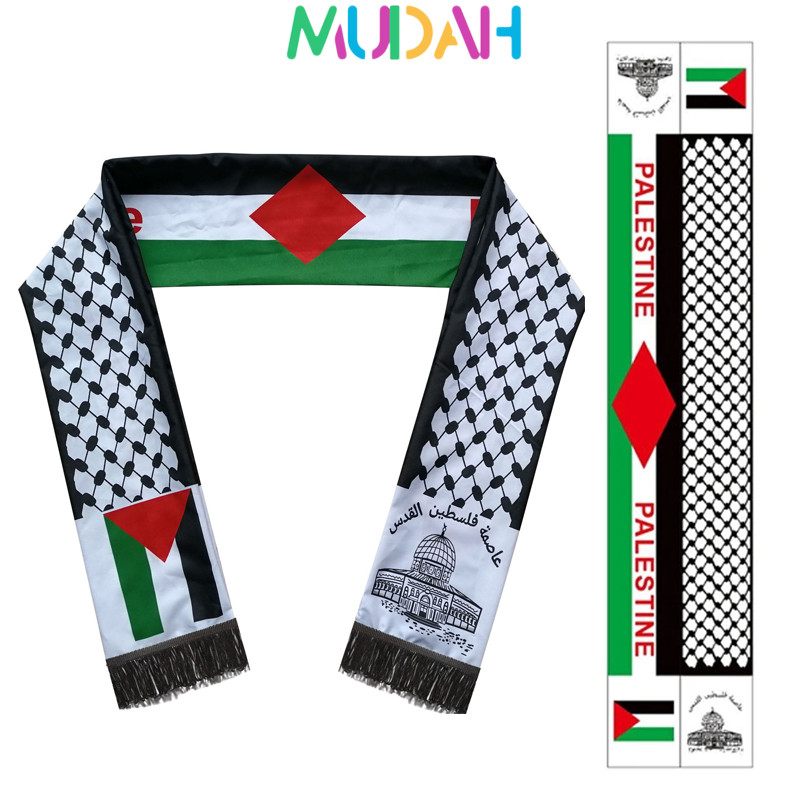 Syal Rajut Palestina/Syal Palestine/Bandana Palestina/Syal Rajut komputer