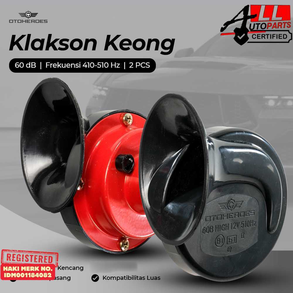 Type R Klakson Keong Mobil Air Horn 12V 60dB 2 PCS