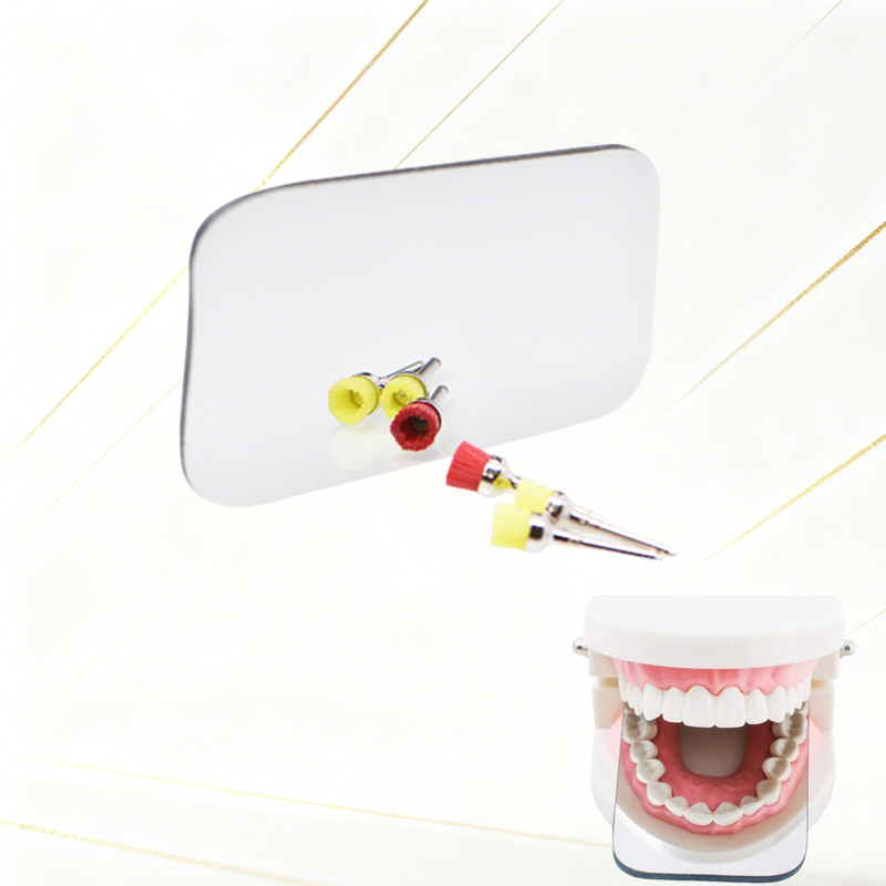 Dental Intraoral Mirror /Kaca Oklusal Dental Photography Occlusal Mirror Rhodium Bukal Foto Intraora