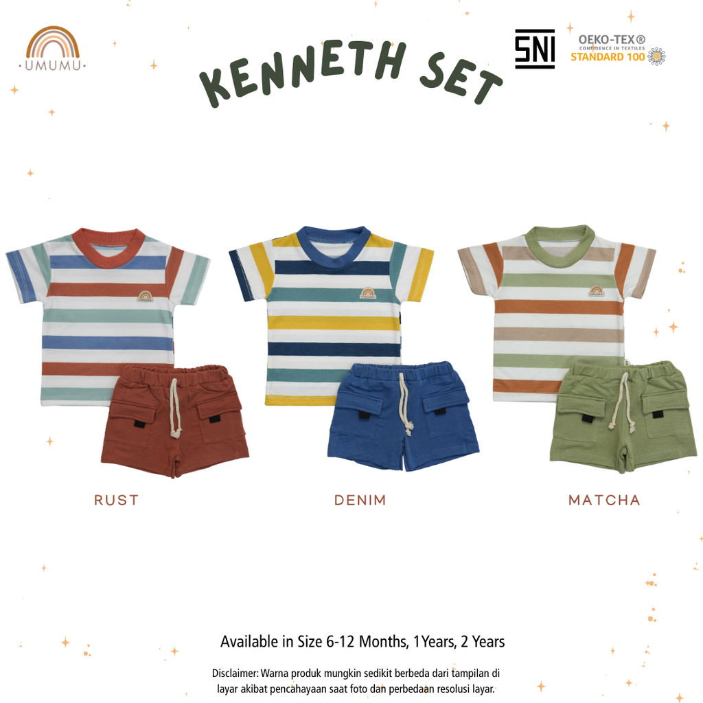 UMUMU Kenneth Set  - Setelan Anak