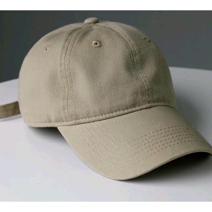 Topi Baseball Polos Clip cakop besi Topi Baseball Polos Premium Distro - cod