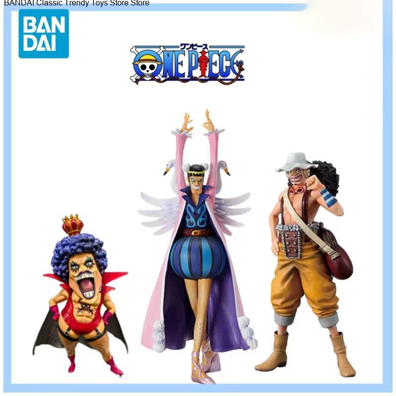 Genuine Bandai ONE PIECE DX The Grandline Men Bentham Usopp Ivankov Anime Action Figures Model Toys 