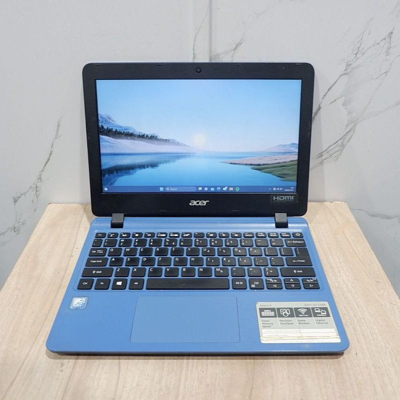 Laptop Acer Aspire A311 Intel Celeron N4000 Ram 4/8Gb Hdd/Ssd 12inch Tipis Ringan Windows 10 Laptop 