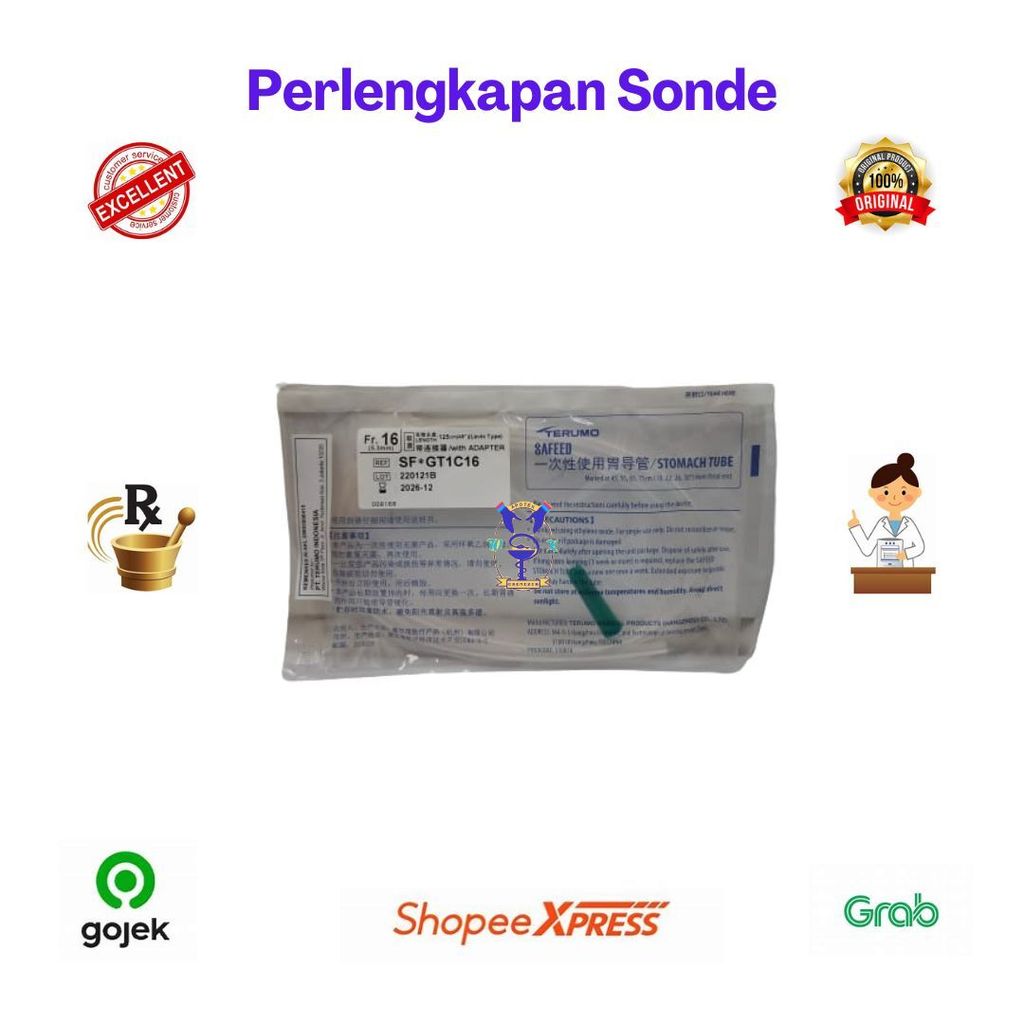 TERUMO FEEDING TUBE (NGT) FR.16 (Bgv)