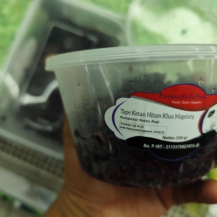 Tape ketan hitam khas magelang / pack