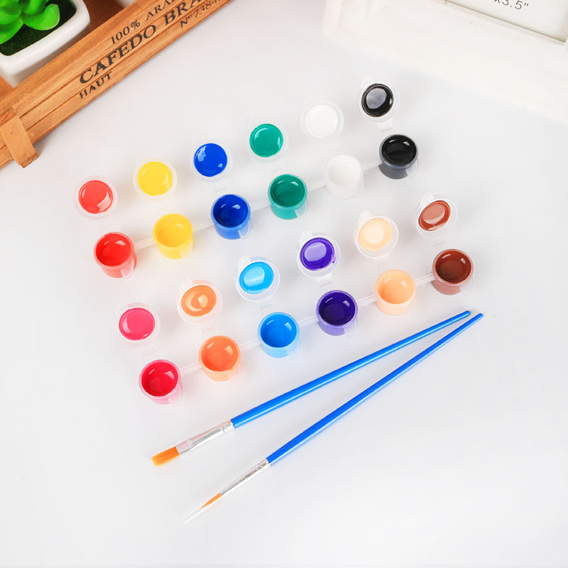 CAT AIR MINI / CAT ACRYLIC LUKIS MINI / CAT AKRILIK LUKIS / COD 1 SET CAT LUKIS AKRILIK MINI UKURAN 