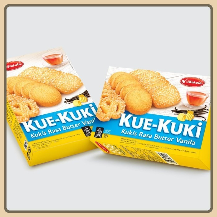 Bagusaw17 Kokola Kue Kuki - Kokola Kue Kuki Mentega Vanilla 80 GR S1