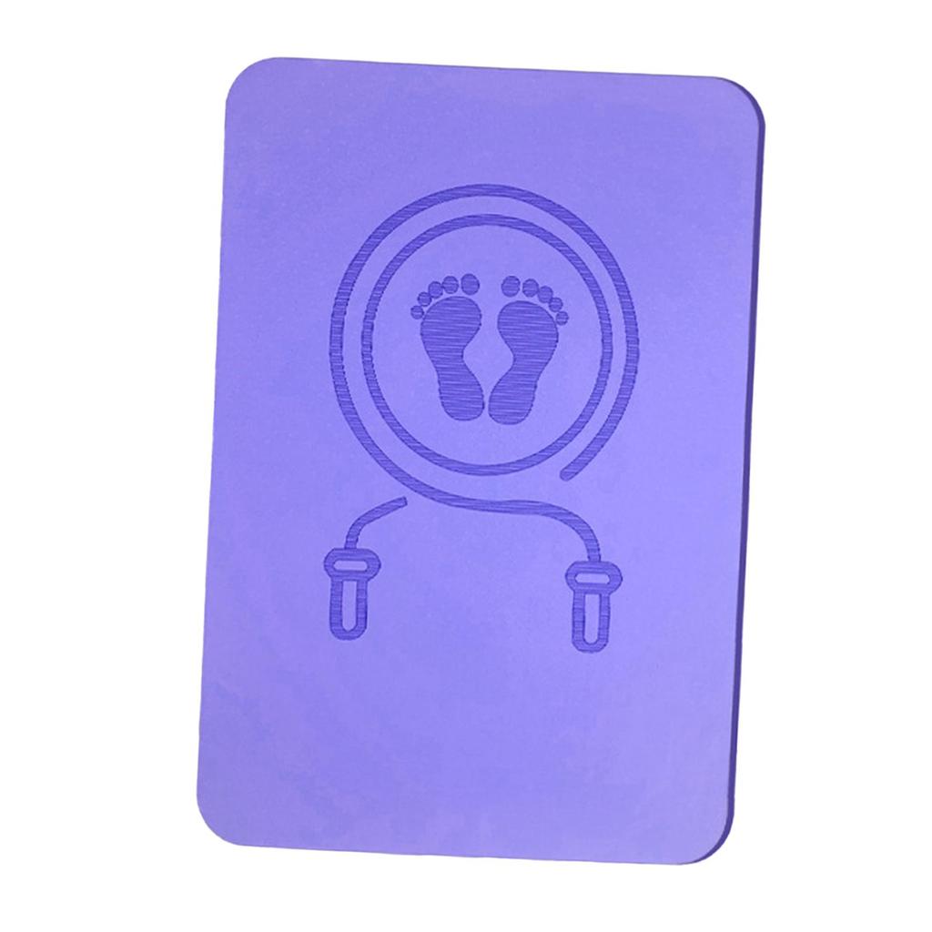 Jump Rope Mat Non Slip Skipping Mat Pilates Sound Insulation