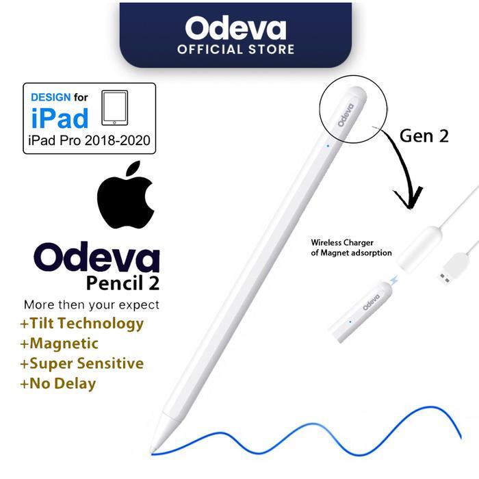 tokoqowjai Odeva Apple Pencil 2 Original BNIB Stylus Ipad (NEW GEN) - Odeva Gen 2 TERLARIS