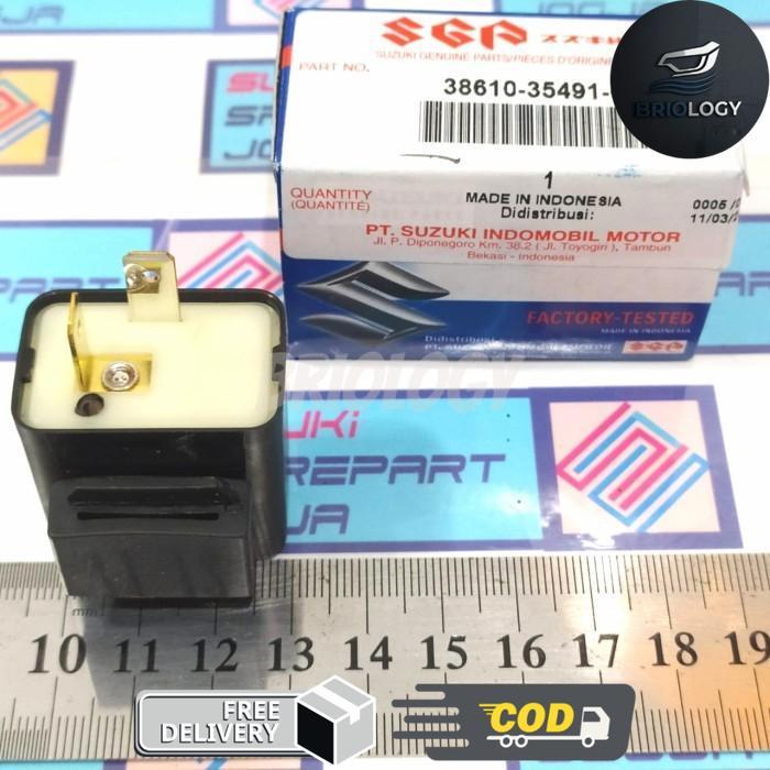 BRIOLOGY - 38610-35491-000 Relay Assy Lampu Sein Suzuki Nex Ori