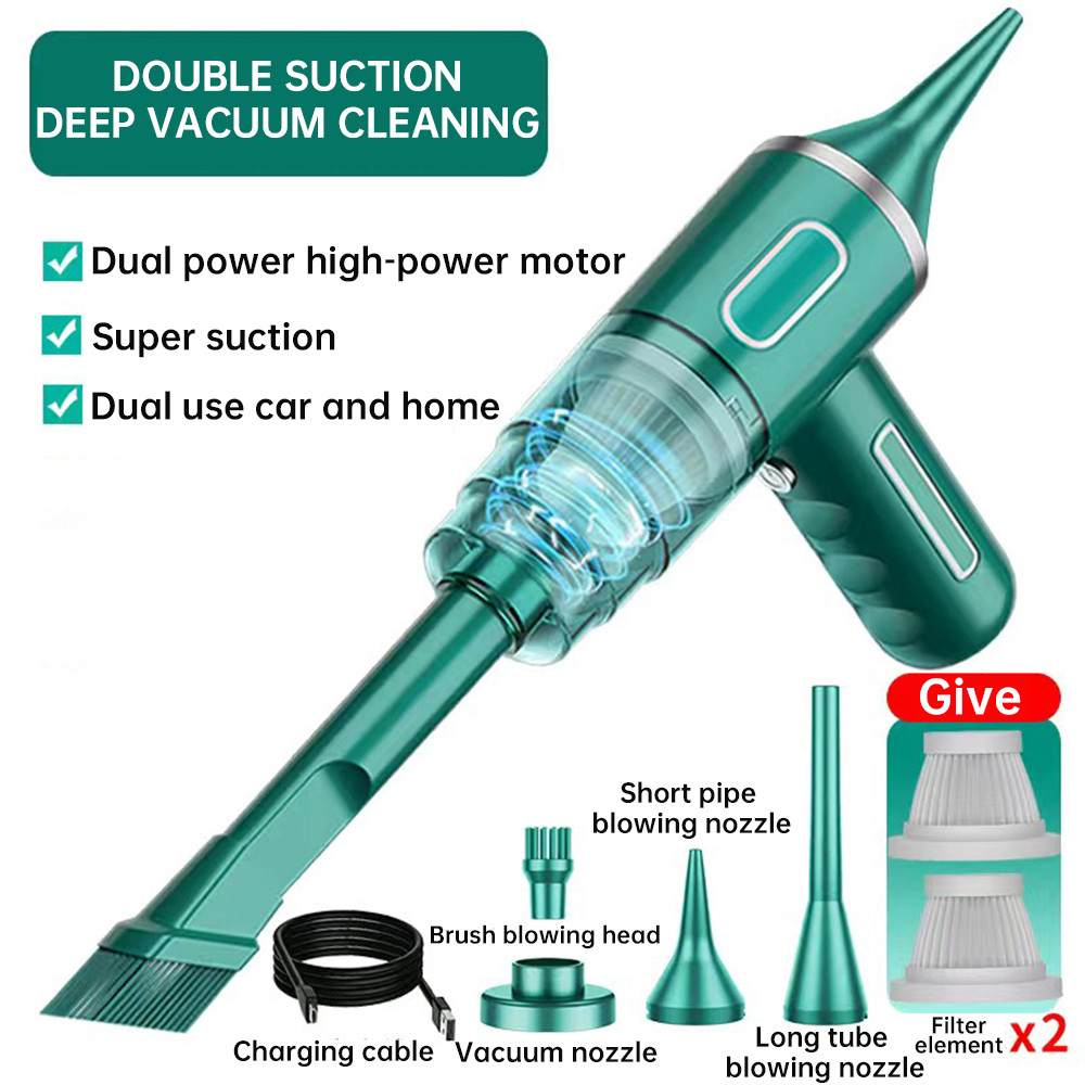 130000RPM Wireless Automobile Vacuum Cleaner Portable Robot Vacuum Cleaner Handheld Mini For Car Hom