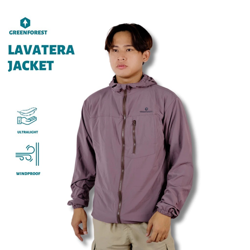 Greenforest Lavatera Jaket Lipat Running Olahraga Outdoor Pria dan Wanita