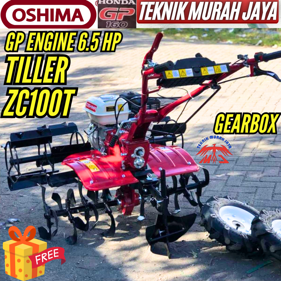 HONDA OSHIMA ZC100T GEARBOX Mesin Bajak Mini Tiller Mesin Mini Cultivator Traktor Bensin Bajak Sawah