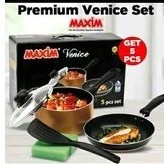 Maxim Panci Venice 5 Pcs Set Anti Lengket