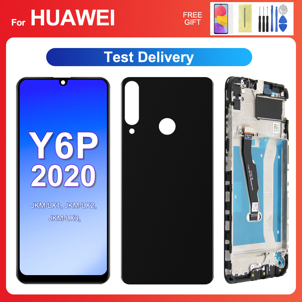 OEM For HUAWEI Y6p 2020 6.3''For Y6P MED-LX9 MED-LX9N LCD splay Touch Screen gitizer Assembly Replac