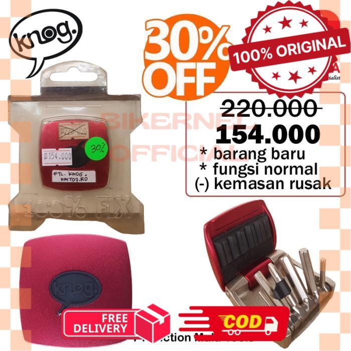 [SALE] Knog KMT07 / KMT12 / KMT18 Folding Tool Kunci Sepeda Set - KMT07 -biker