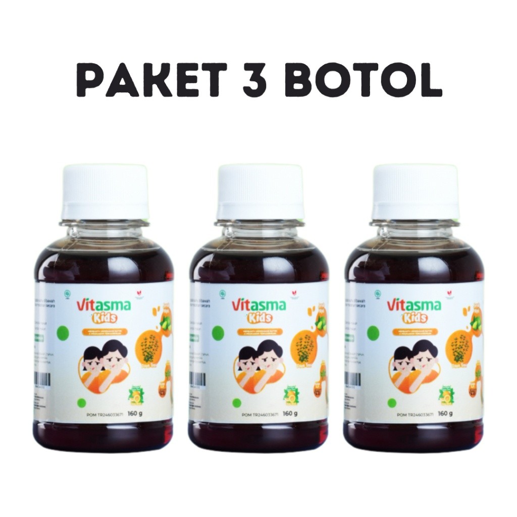 Vitasma Kids Madu Untuk Anak Asma Batuk Kering Berdahak Sakit Tenggorokan Sesak Nafas Menahun