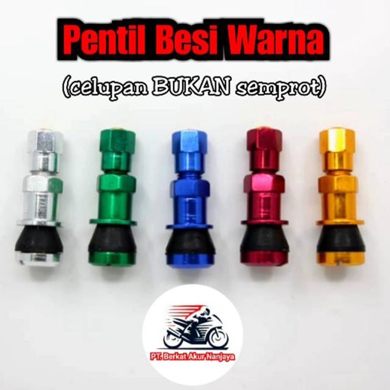 Pentil Warna Stainless Lebih Bagus Dari Pentil Besi Ban Tubeless