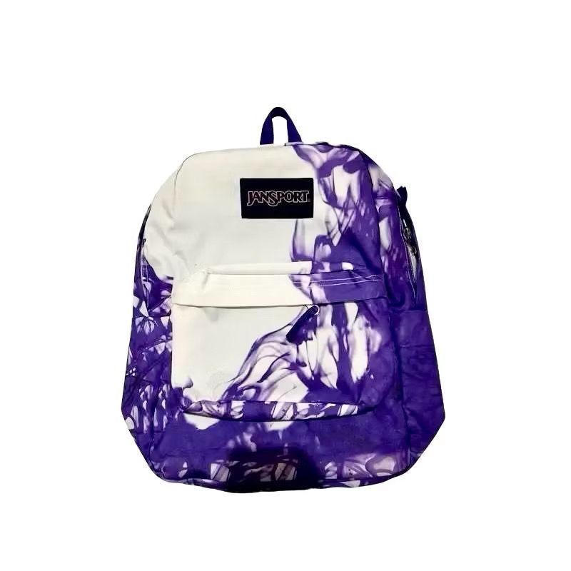 TAS JANSPORT MOTIF ASAP UNGU IMPORT - BACKPACK PURPLE - TAS RANSEL JANSPORT PRIA WANITA - JANSPORT B