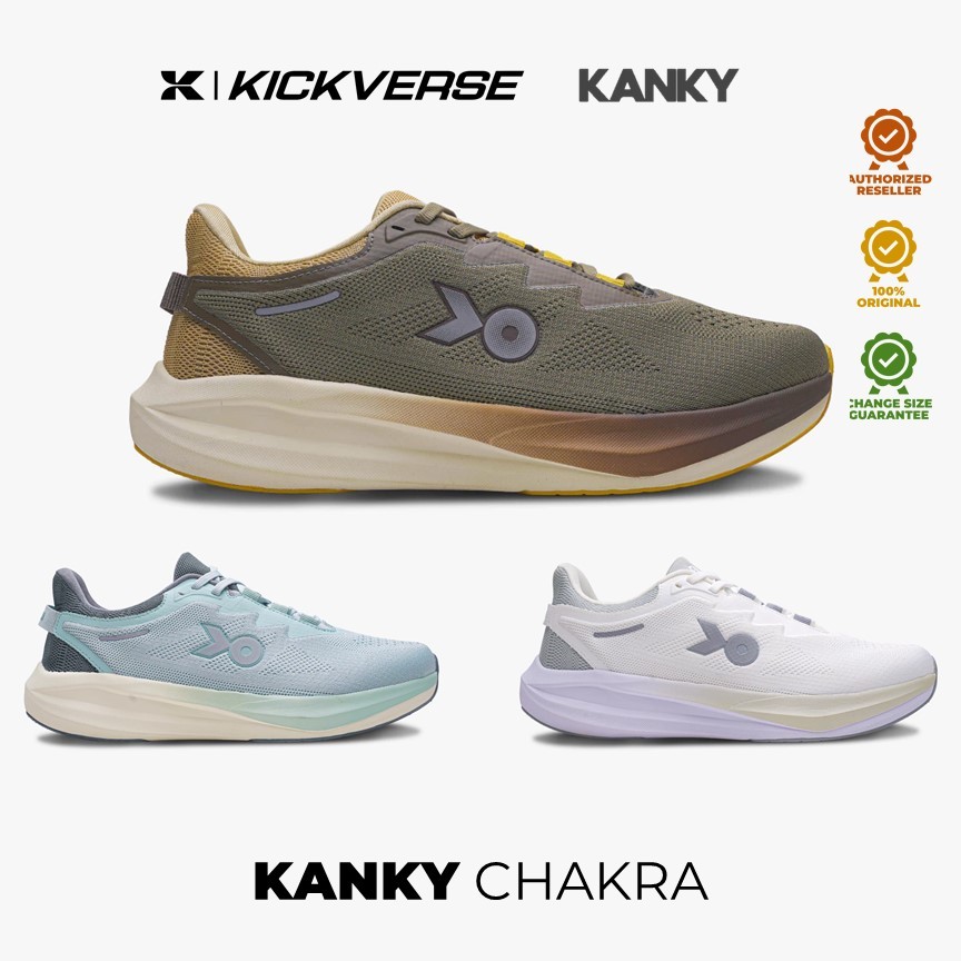 Sepatu Kanky Chakra Original Sepatu Sneakers Kanky Casual Sport Running Pria Wanita