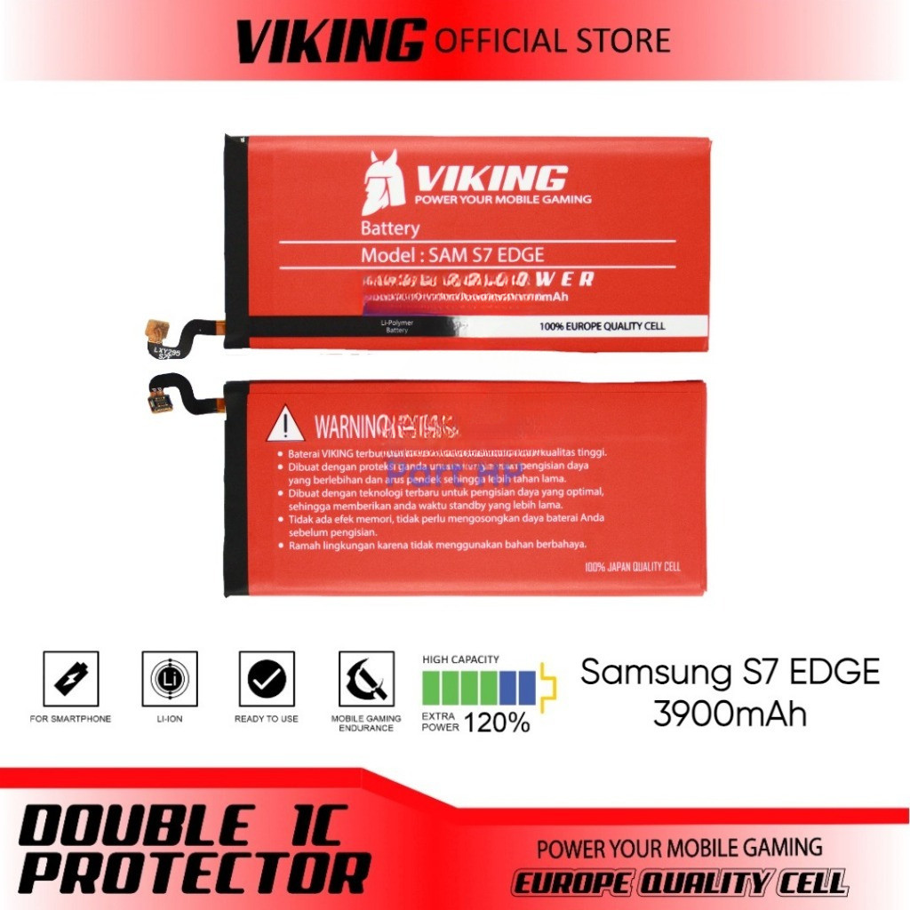 ISP TOOLS Baterai Double Power Viking EB-BG935ABE / Samsung Galaxy S7 Edge / G935F / SM-G935FD / SM-