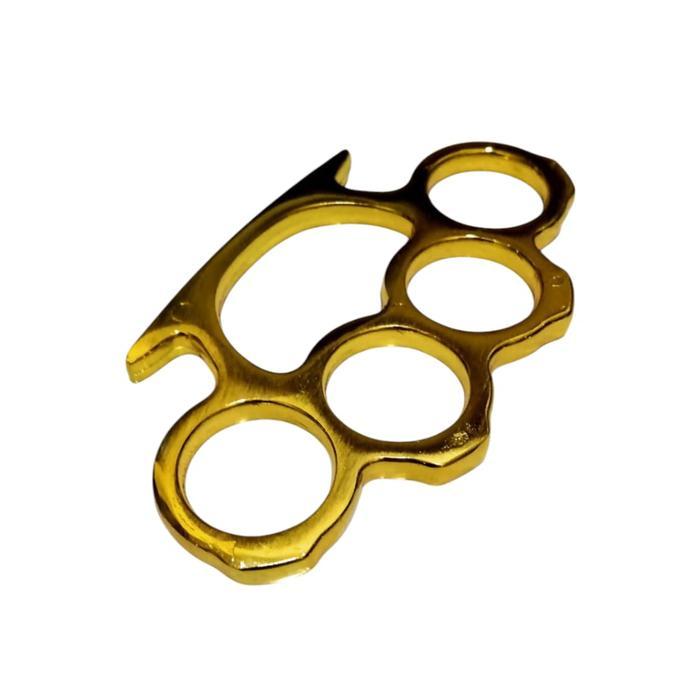 Grande Magazzino Store KNUCKLE TIPIS BESI KNUCKLE TUMPUL ALAT BELA DIRI - Gold