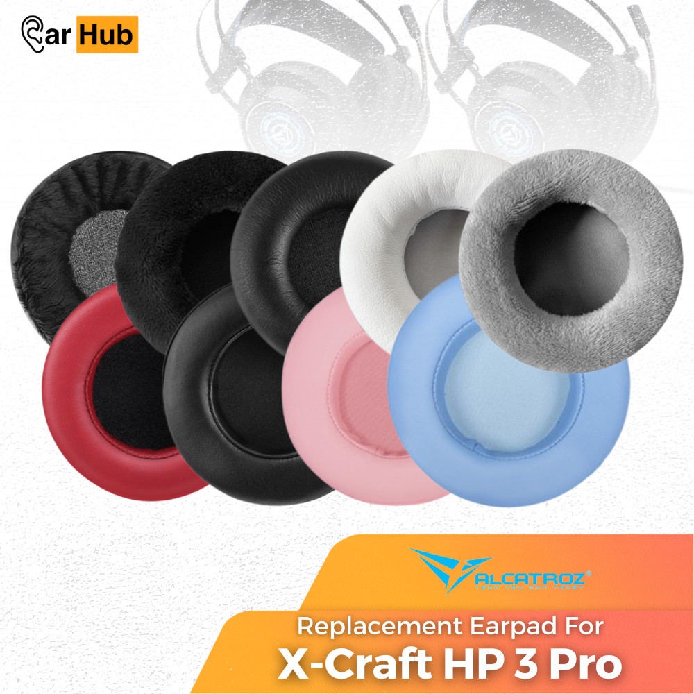 Earpad Earcup Ear Cushion Alcatroz X-Craft HP3 Pro X Craft HP 3Pro Busa Foam Bantalan Pad