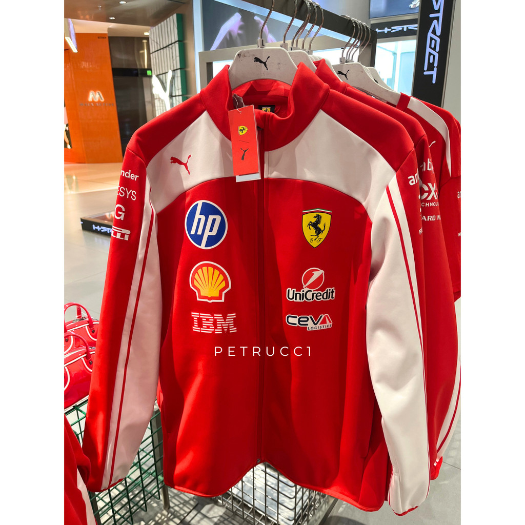 F1 FERRARI 2026 merchandise merch jacket jaket