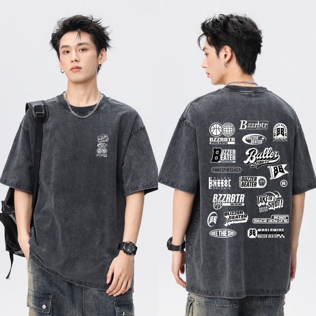 COD Kaos Cowok Distro Original 100% | Baju Kaos Pria Dewasa | Kaos Pria Premium Tebal | Cetak Buzzer