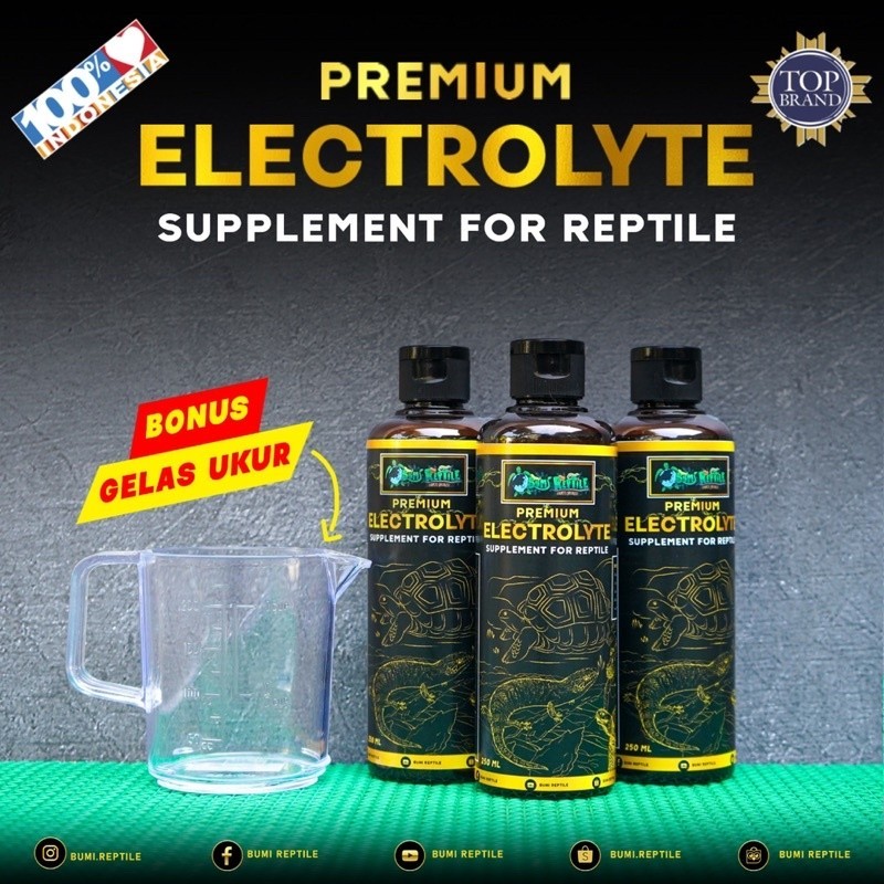 PREMIUM ELECTROLYTE SUPPLEMENT FOR REPTILE BY BUMI REPTILE -